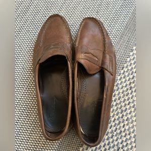 Canoos Men’s Brown Penny Loafers - Size 9.5